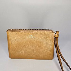 COACH Corner Zip Wristlet